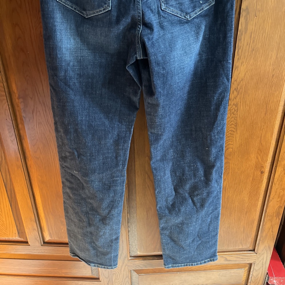 Liverpool‎ Women's High Rise Straight Leg Jeans Size 8 / 29 Dark Wash Stretch - Picture 7 of 11